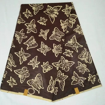 Nove Afriške brocade tkanine,metulj Jacquardske Damasta,visoke kakovosti bazin riche getzner Tkanine 6 metrov celotno NAB-2