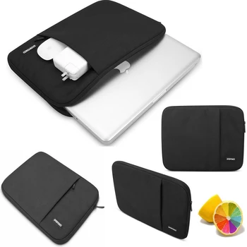 Novo Notebook Laptop Rokav Vrečko Primeru Zajema izvajanje torbica Kože Za 13 15 15.4