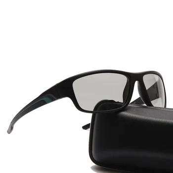 Polarizirana Photochromic sončna Očala Moške blagovne Znamke Design Vožnje Kameleon Barve sončna Očala Črna Anti-Glare oculos masculino