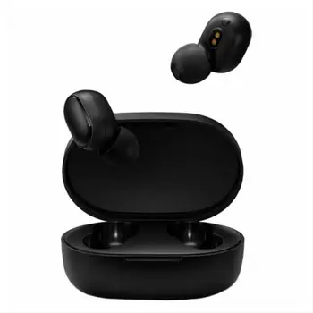 Xiaomi Mi Pravi Brezžični Čepkov Osnovna 2 slušalka Bluetooth Črna
