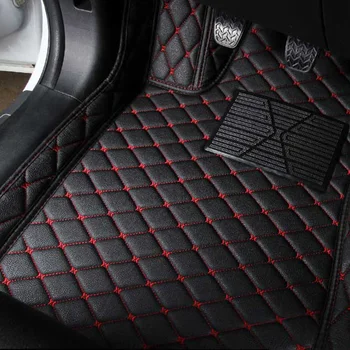 Za Audi Q7 Leto 2020 (7 Sedeži) Avto Predpražnike Oprema Preproge Styling Patron Zajema Auto Notranjosti Usnje, Preproge, Nepremočljiva
