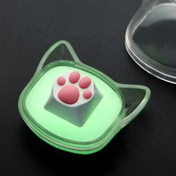 Osebnost Meri ABS Silicone Kitty Šapa Obrtnik Mačke Tace Ploščica Tipkovnica keyCaps za Češnja MX Stikala