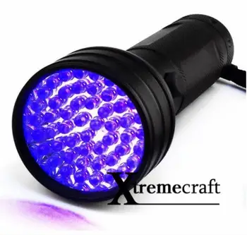 5 Kos Xtremecraft 51 UV LED Scorpion Detektor Lovec Finder Ultra Violet Blacklight Svetilko, Baklo Luči Lučka AA 395nm 5W