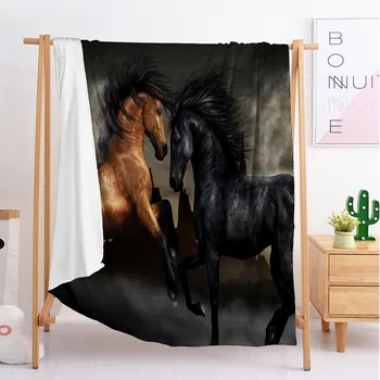 Živali Konj različnih veliki meri odejo tehtano odejo kavč odeje odeje za postelje vrgel odejo posteljnina