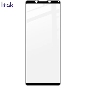 Imak Pro+ Občutljiv na Dotik Polna Pokritost Stekla za Sony Xperia 1 II Kaljeno Steklo s Polno AB Lepilo Adsorpcije