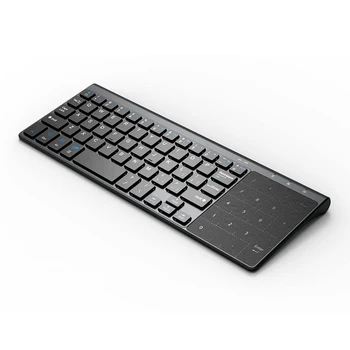 Vroče!Za Windows PC 59 Tipke -RA16 teclado igralec Brezžična Mini 2.4 G Tipkovnica S Numpad In sledilne ploščice HTPC Klaviature