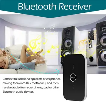 2 in1 Bluetooth Oddajnik Sprejemnik Brezžični Avdio Glasbeni Tok A2DP, Aux, Za Slušalke Zvočniki TV, 3,5 mm Sprejemnik Pošiljatelja