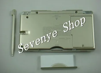 Celoten sklop Stanovanjskih Primeru Zajema Zamenjavo Zlati Lupini za Nintendo DS Lite NDSL Lupini Ohišje z Gumbi Komplet