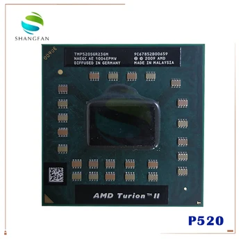 AMD Turion II Dual-Core Mobile P520 - TMP520SGR23GM 2,3 Ghz prenosnik CPU procesorji Socket S1
