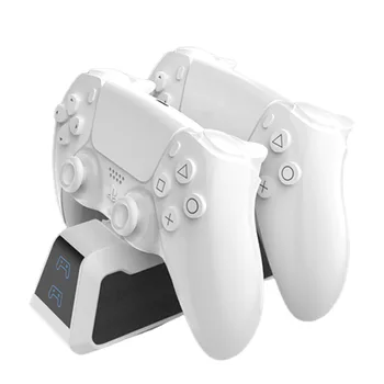 Najnovejši Za PlayStation PS5 Prenosni Krmilnik za Igre Ročaj Moč Polnilnik Postaja Dvojno USB Gamepad Palčko Polnjenje Dock