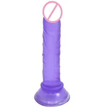 Majhen Vibrator Realne Jelly Vibrator Sesalni Ponaredek Penis Sex Igrače Za Ženske Mini Analni Dildos Dick Seks Proizvodov Za Odrasle
