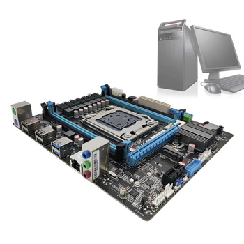 X99 Motherboard LGA 2011-3 E5 CPU 4 channel DDR4 -RAM Podpira E5 2678V3 2620