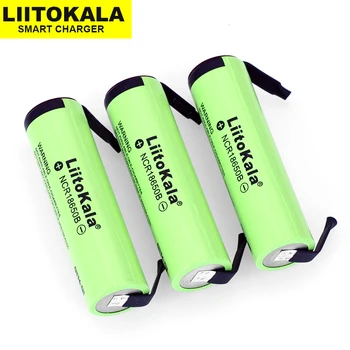 1-10PCS 2019 Liitokala novo izvirno NCR18650B 3,7 V 3400mAh 18650 polnilna litijeva baterija za baterije + DIY niklja kos