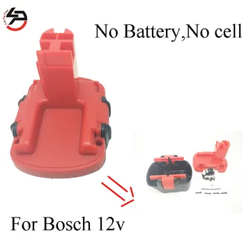 LPD NI-MH baterije za polnjenje NI-CD 12 v Baterija za ponovno Polnjenje primeru za Bosch Plastično Lupino( Okno Ne Celice Znotraj)