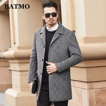 BATMO 2020 nov prihod zime volne priložnostne jarek plašč, moški,moški volne jakne+raca navzdol linijskih,20A12