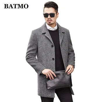 BATMO 2020 nov prihod zime volne priložnostne jarek plašč, moški,moški volne jakne+raca navzdol linijskih,20A12