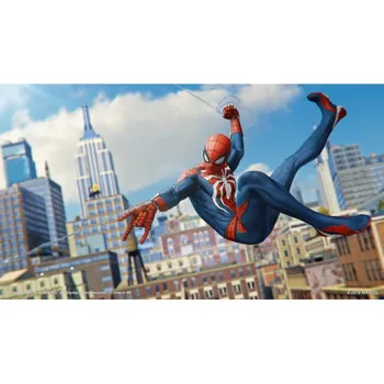 Igro Marvel Spiderman (Человек-паук) 2018 (PS4), ki se uporablja (RUS)