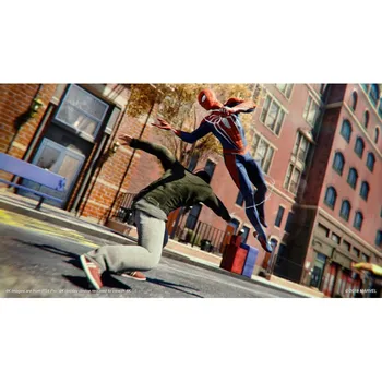 Igro Marvel Spiderman (Человек-паук) 2018 (PS4), ki se uporablja (RUS)