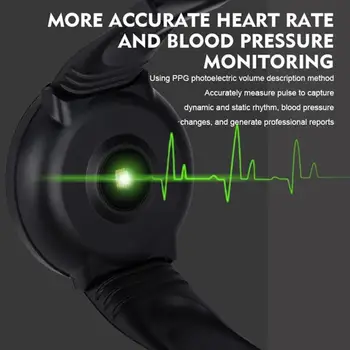 D19 Pametno Gledati ženske, Srčni utrip, Krvni Tlak Zdravje Smartwatch Moških Bluetooth Watch Manšeta Fitnes Zapestnica Tracker