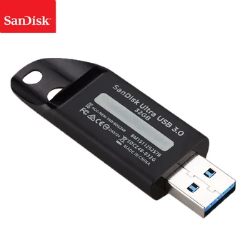 Prvotne SanDisk USB Ključek CZ48 USB 3.0 Flash Disk 64GB Pen Drive 16GB 32GB 128GB 256GB USB 3.0 Pomnilniški ključ pendrive