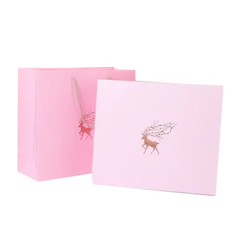Dodatki roza Češnje cvetovi 3D gift box embalaže Rojstni Šminka kozmetika embalaža cvet polje za prijatelja Valentinovo