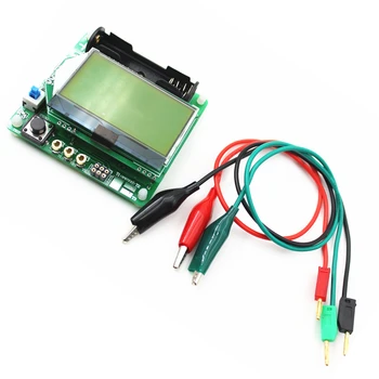 Novo različico 12864 LCD Tranzistor Tester Diode Triode Kapacitivnost ESR Meter/MOS/PNP/NPN M328 Večfunkcijsko Meter
