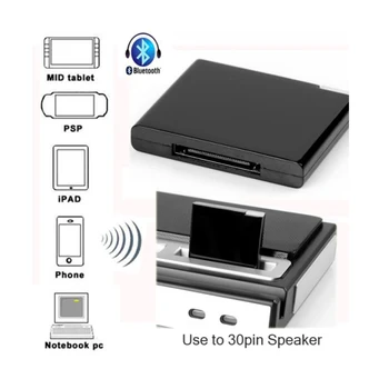 30Pin Bluetooth 5.0 Stereo Glasbeni Sprejemnik Brezžični 30 Pin Audio Adapter za Yamaha TSX-130 TSX-70 PDX-13 CRX-040 30-Pin Zvočniki