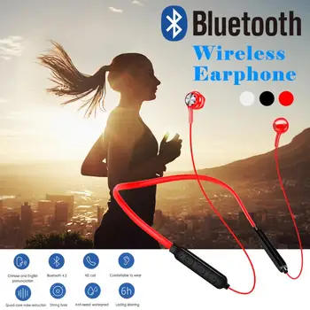 Magnetni G503 Brezžični Šport Vodotesne Slušalke Bluetooth IP67 Dolgo Nositi Smart Magnetni Sesalna wr5 Slušalke Za IPhone Xiaomi