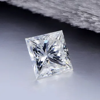Blagovne znamke Moissanite Diamant je Test Pozitiven 4,5 mm za 0,5 CT F Barve VS1 Odlično Rezano Princesa Moissanite Diamond Svoboden Princesa