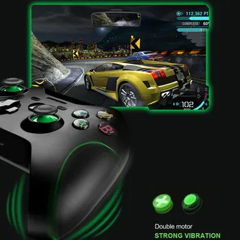 2.4 G Brezžični Krmilnik za Igre Palčko Za Xbox En Krmilnik Za PS3 Gamepad Dve Analogni Tlak-točka Sproži In Šest Gumb