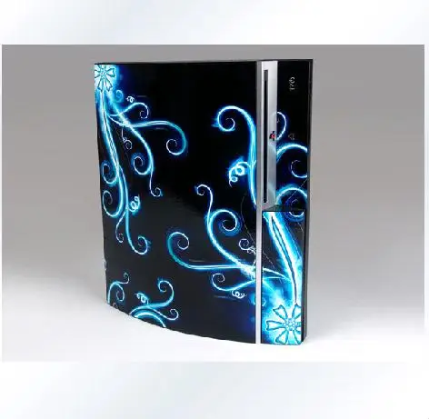 Cvet Modro 908 Vinil Kože Nalepke Zaščita za Sony PS3 Original maščobe za PlayStation 3 kože Nalepke