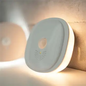 LED PIR Ir Telo Senzor Gibanja Ponoči Luči USB Polnilne Nadzor Svetlobe Magnet Stenske Svetilke Omare Omare, Stopnice Postelji