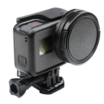 USTRELIL delovanje Fotoaparata UV Filtra 52 mm z UV-Filter, Pokrov Objektiva za Gopro Hero 7 5 6 Black Edition Kamera Za Go Pro Hero7 Opremo