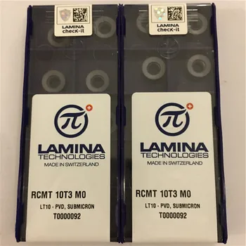 RCMT10T3MO LT10 Prvotne LAMINA karbida vstavite z najboljšo kakovost 10pcs/veliko brezplačna dostava