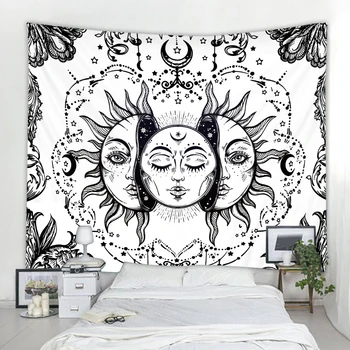 V vročih prodajo sonce cvet boginja tapiserija, spalnico spalnica dekoracijo sten visi krpo izključno velik obseg dobave