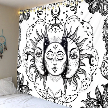 V vročih prodajo sonce cvet boginja tapiserija, spalnico spalnica dekoracijo sten visi krpo izključno velik obseg dobave