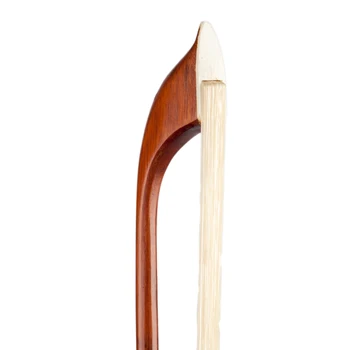 Strokovno Baročnem Slogu Snakewood Lokovne Violina 4/4 Lok Bela Mongolija Konjske Žime W/ Ebony Žaba