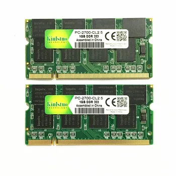 Kinlstuo Novo DDR1 1GB ram-a PC2700 DDR333 200Pin Sodimm Laptop Memory DDR 1GB brezplačna dostava
