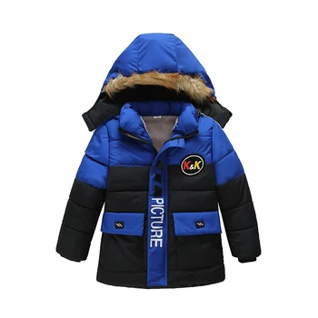 2020 moda fantje zimske jakne za otroke nosijo jakne otroška oblačila plašči baby boy oblačila Bombaža, plašči