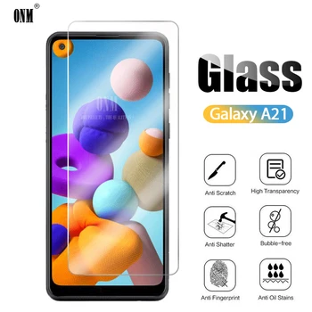 2Pcs Kaljeno Steklo Za Samsung Galaxy A21 Screen Protector For Samsung Galaxy A21 Zaščitno Steklo Film