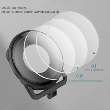 Objektiv zaščitni Pokrov zaščitni pokrov za Insta360 ENEGA R Dual-Objektiv Mod Panoramskih 360 Edition Kamera Dvojna steklena Leča Varovala Dodatki