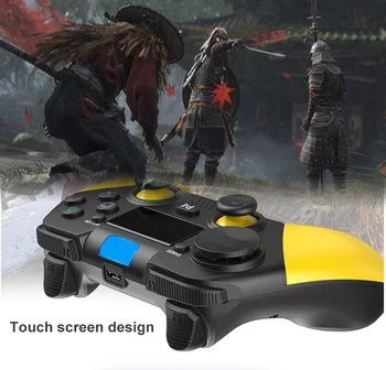 Brezžična tehnologija Bluetooth 4.0 gamepad vibracije zaslon na dotik krmilnik Palčko za Sony PS4/PC/PARE tablični telefon igra Dodatki