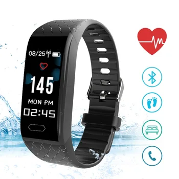 Pametno Gledati Moški Ženske Srčnega utripa, Krvnega Tlaka, Fitnes Tracker Smartwatch Šport Pazi Za IOS Android