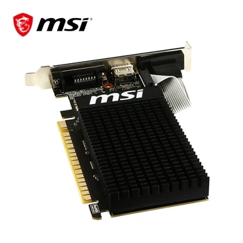 MSI GAMING GeForce GT 710 1 GB GDRR3 64-bit HDCP Podporo DirectX 12 OpenGL 4.5 hladilnega telesa Nizko Profil Grafične Kartice GT710 1GD3H LP