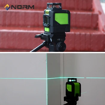 Norm 5 Linije Laser Ravni Mini Slog Self-Izravnavanje Laser z Magnetni Nosilec