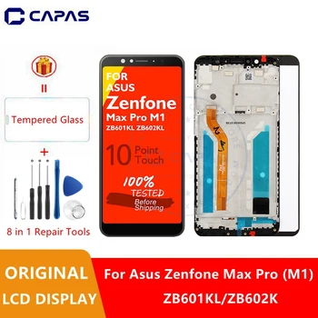 Original Za Asus Zenfone Max Pro M1 ZB601KL LCD Zaslon + Okvir 10 Dotik Za Zenfone Max Pro M1 ZB602KL Zaslona Zamenjava