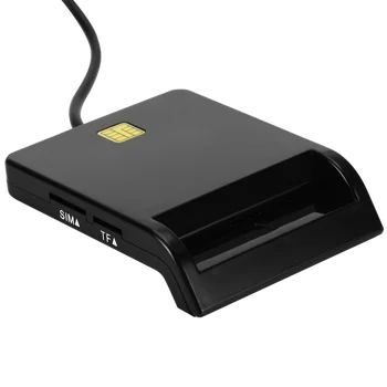 Grwibeou USB KARTICE Smart Card Reader Za Bančne Kartice IC/ID EMV SD TF MMC Cardreaders USB CCID ISO 7816 za Windows 7 8 10 Linux OS