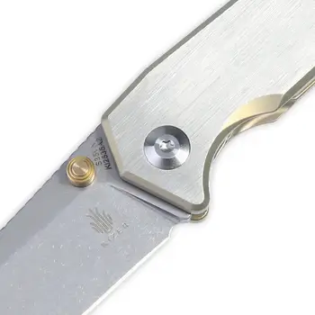 Kizer mini zložljiv nož KI2535A1/A2 Ogenj Ant visoke kakovosti survival nož prostem eos titana orodja