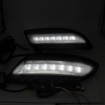 2Pcs Avto LED DRL Meglo Lučka za Dekoracijo Teče Luč Za Mercedes Benz viano 2011 2012 2013 Podnevi 12V Avto Svetlobe