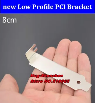 200pcs Pol velikost Pokrov Nosilec Kratek PCI Razširitveno Režo za Kartico Pokrov Polnila PCI Prazno Nizko Profil Nosilec za Računalnik Primeru 2U